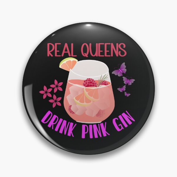 Item preview, Pink gin designed and sold by Enchanted Orchid.