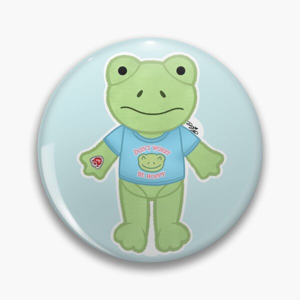 Item preview, Build a Bear Green Frog (W/ Shirt) designed and sold by digidoodles.