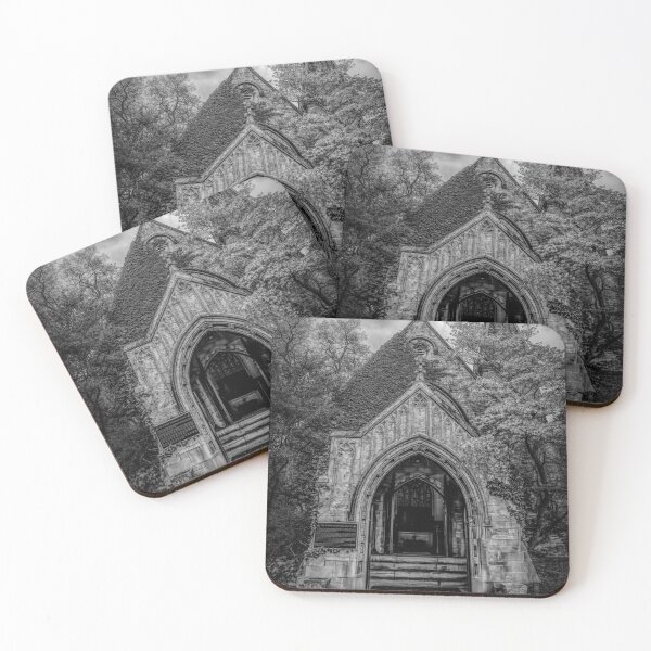 Item preview, Toronto Necropolis Chapel 3 BW designed and sold by jrtwynam.