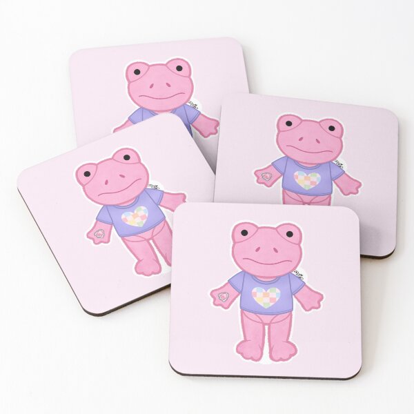 Item preview, Build a Bear Pink Frog (W/ Shirt) designed and sold by digidoodles.
