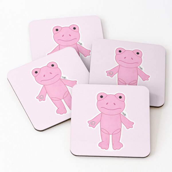 Item preview, Build a Bear Pink Frog (W/O Shirt) designed and sold by digidoodles.