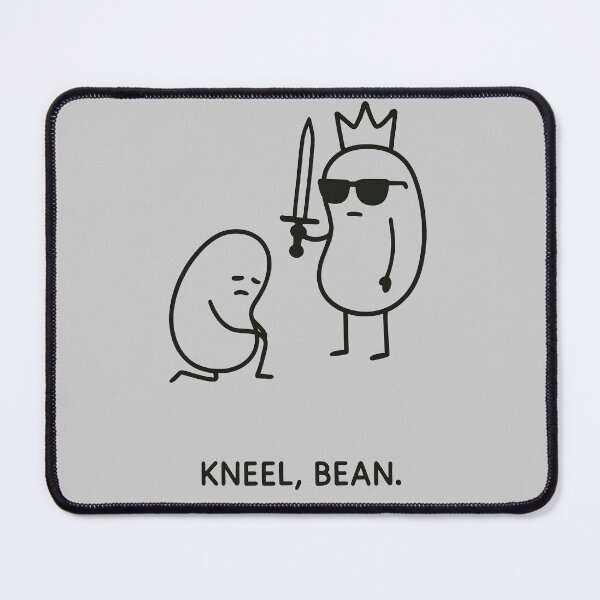 Item preview, Kneel, Bean – Minimalist Royal Bean Humor designed and sold by Ashidre.
