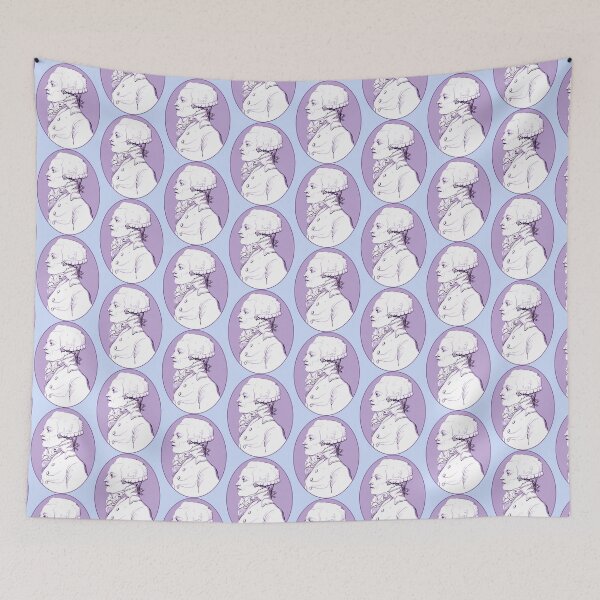 Item preview, Purple Robespierre profile designed and sold by cimourdain.