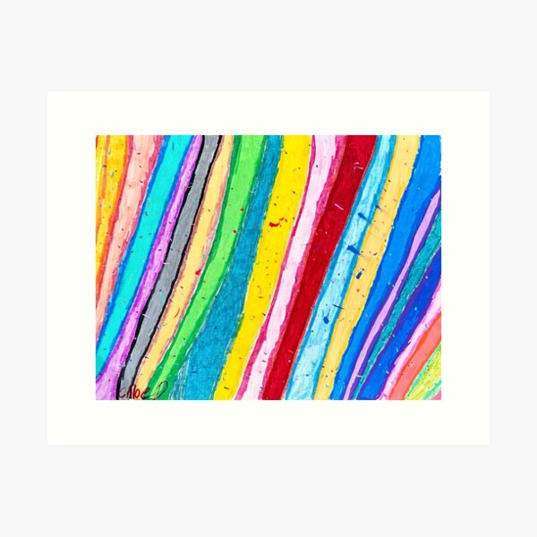 Item preview, STRIPEY FUN WORLD designed and sold by ChloesCanvas.