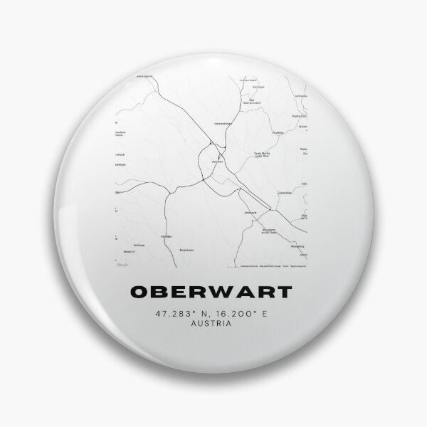 Item preview, Oberwart Map – Burgenland Minimalist Map Wall Art designed and sold by RM-Journey.