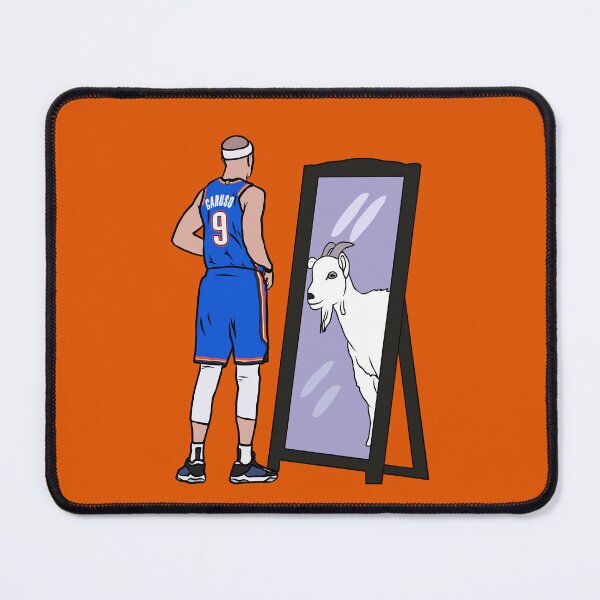 Item preview, Alex Caruso Mirror GOAT (Oklahoma City) designed and sold by RatTrapTees.