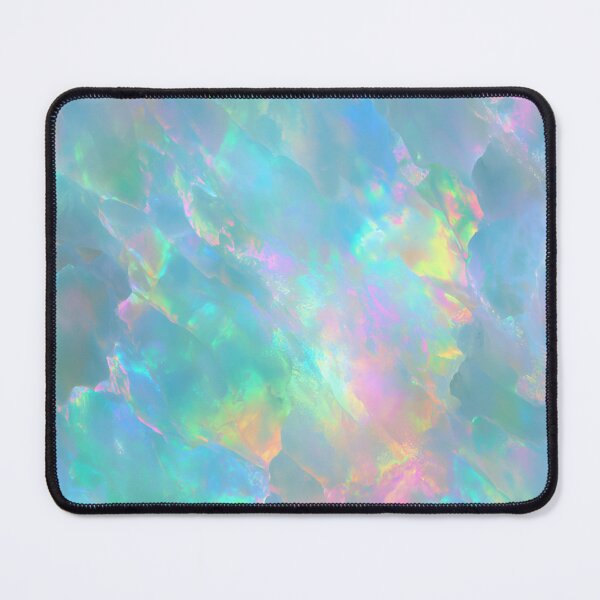 Item preview, Opal Iridescent Dream Holographic Gemstone-Inspired Pastel Pattern designed and sold by trajeado14.