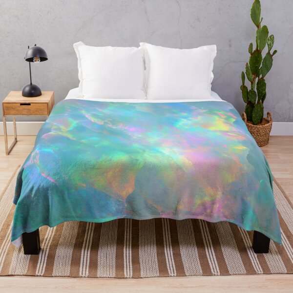 Item preview, Opal Iridescent Dream Holographic Gemstone-Inspired Pastel Pattern designed and sold by trajeado14.