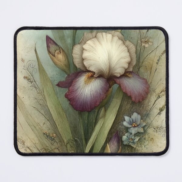 Item preview, Iris Reverie: A Vintage Bloom designed and sold by bloorose.