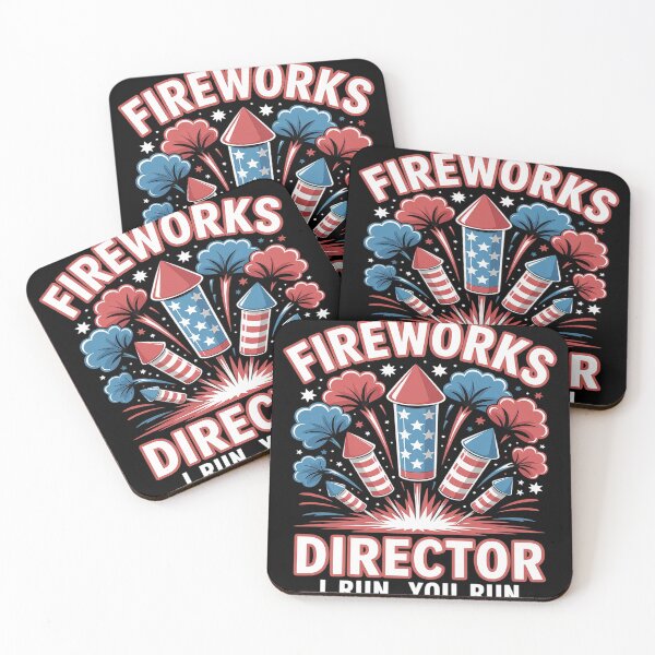 Item preview, Fireworks Director I Run You Run 4th Of July Independence designed and sold by Nekusa.