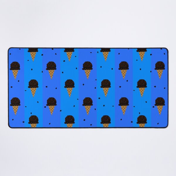 Item preview, Vantablack Delight – Dark Chocolate Ice Cream Cone Pattern designed and sold by Wildseer.