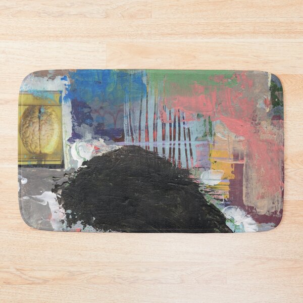 Item preview, Brain on the Mound Abstract Contemporary Collage Artwork Original Art designed and sold by pngrktes-art.