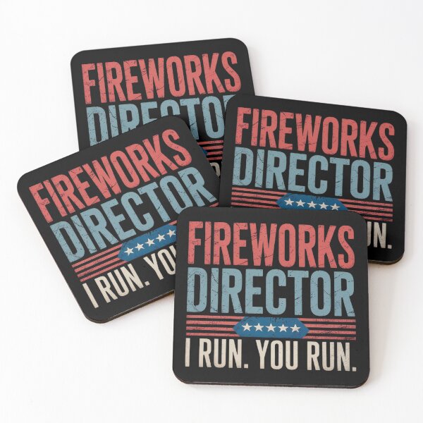 Item preview, Fireworks Director I Run You Run Funny designed and sold by Nekusa.