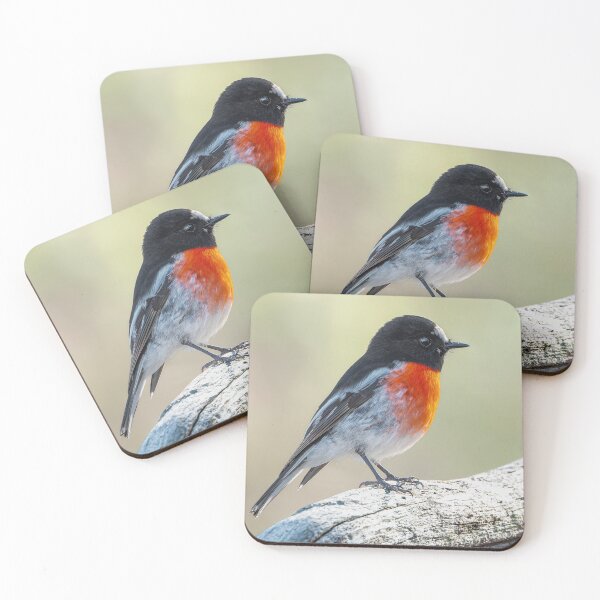 Item preview, Male Scarlet Robin designed and sold by Nick Vertsonis.