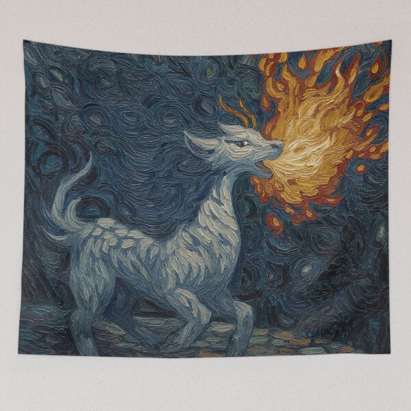Item preview, Qilin | Post-impressionist painting style designed and sold by ComicsFactory.