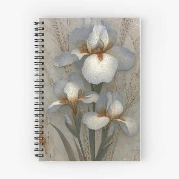 Item preview, Marble Iris: A Sculpted Bloom designed and sold by bloorose.