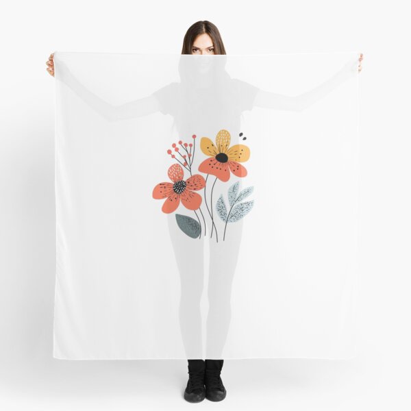 Item preview, Retro Bloom – Minimal Flower Design designed and sold by PicklersAnon.