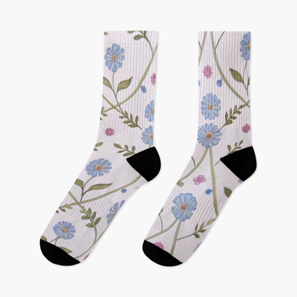 Item preview, Seamless  Blue Flower Pattern in Embroidery designed and sold by Yas_oma.