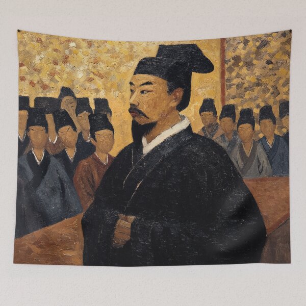 Item preview, Qin Shi Huang | Post-impressionist painting style designed and sold by ComicsFactory.