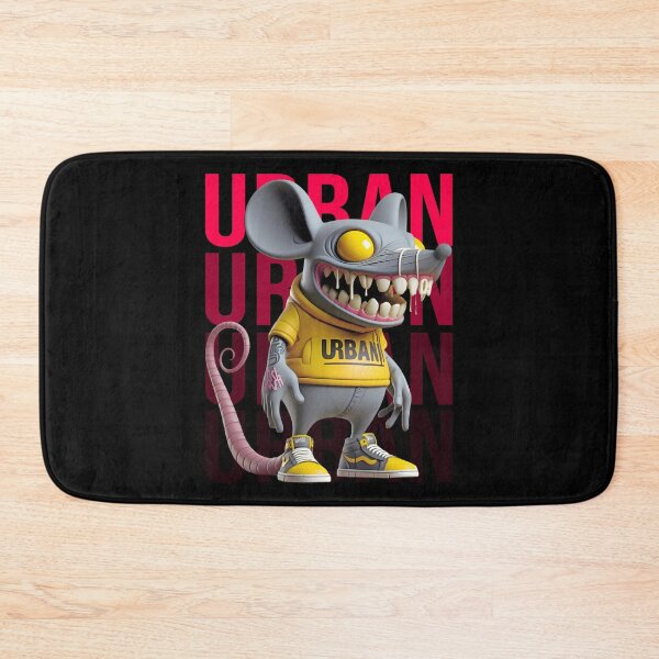 Item preview, Neon Street Hooded Rat Urban Rebel designed and sold by AtuqStudio.