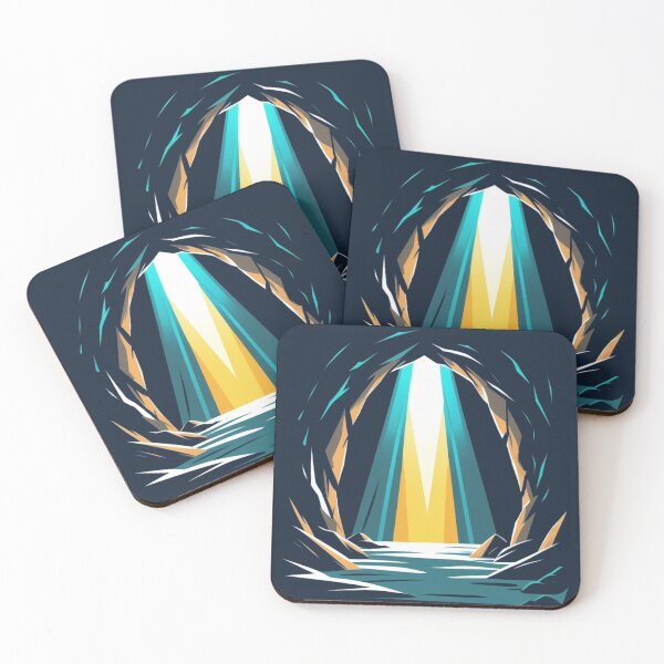 Item preview, Sunlit Cave Opening designed and sold by Those Stickers.