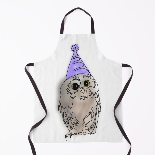 Item preview, Cute Owl in purple Party Hat – animalzinhats designed and sold by Ashley’sAnimalz.