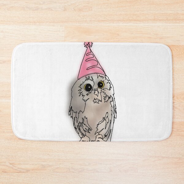 Item preview, Cute Owl in pink Party Hat – animalzinhats designed and sold by Ashley’sAnimalz.