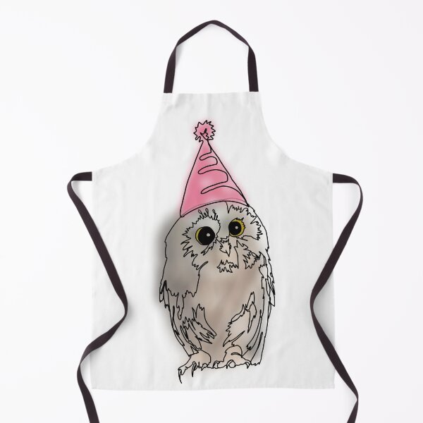 Item preview, Cute Owl in pink Party Hat – animalzinhats designed and sold by Ashley’sAnimalz.