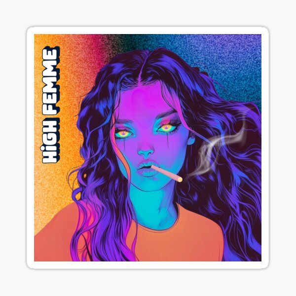 Item preview, Cosmic Femme - © Michelle Smyth 2025 designed and sold by HiGH FEMME.