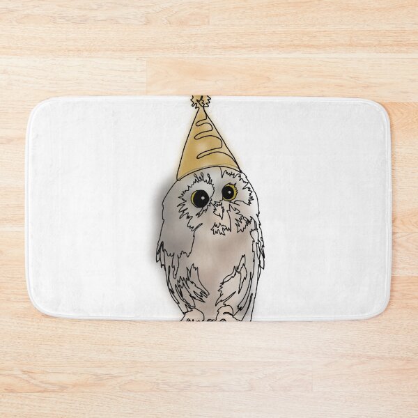 Item preview, Cute Owl in yellow Party Hat – animalzinhats designed and sold by Ashley’sAnimalz.