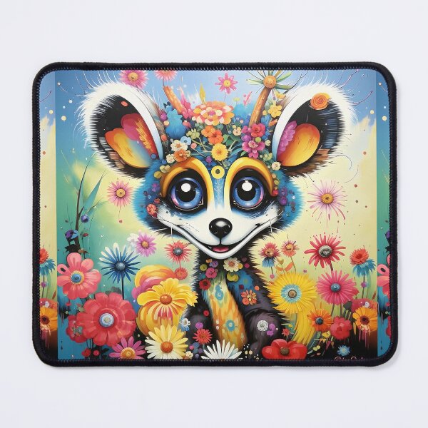 Item preview, Adorable lemur in a mysterious forest. designed and sold by Natalia-Vlad.