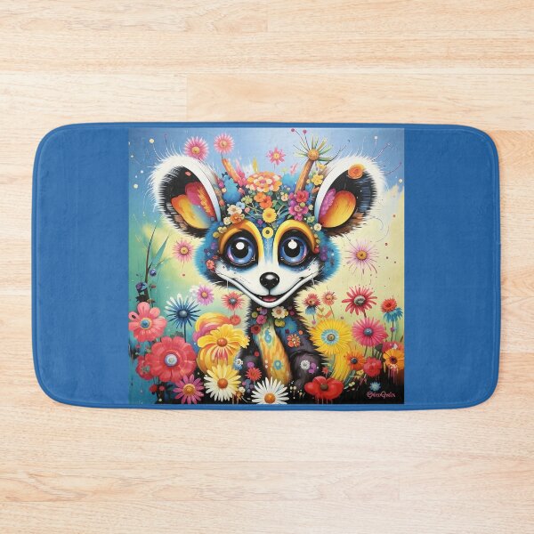 Item preview, Adorable lemur in a mysterious forest. designed and sold by Natalia-Vlad.