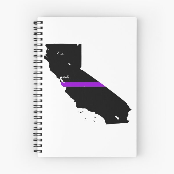 Item preview, California Thin Purple Line designed and sold by PhilbonianDezin.
