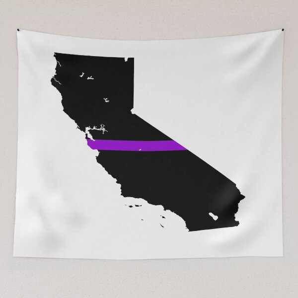 Item preview, California Thin Purple Line designed and sold by PhilbonianDezin.