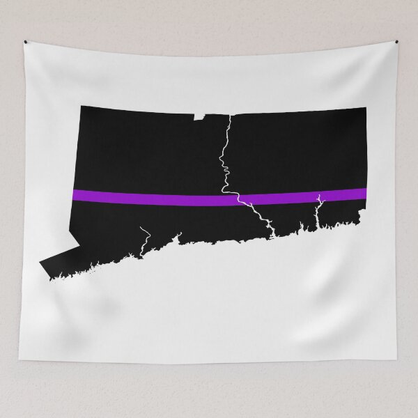 Item preview, Connecticut Thin Purple Line designed and sold by PhilbonianDezin.