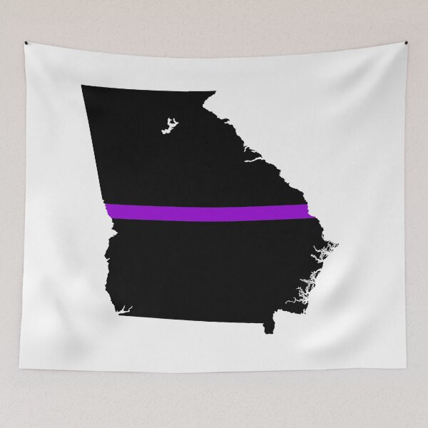 Item preview, Georgia Thin Purple Line designed and sold by PhilbonianDezin.