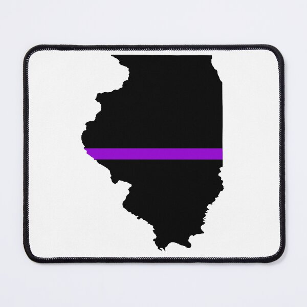 Item preview, Illinois Thin Purple Line designed and sold by PhilbonianDezin.