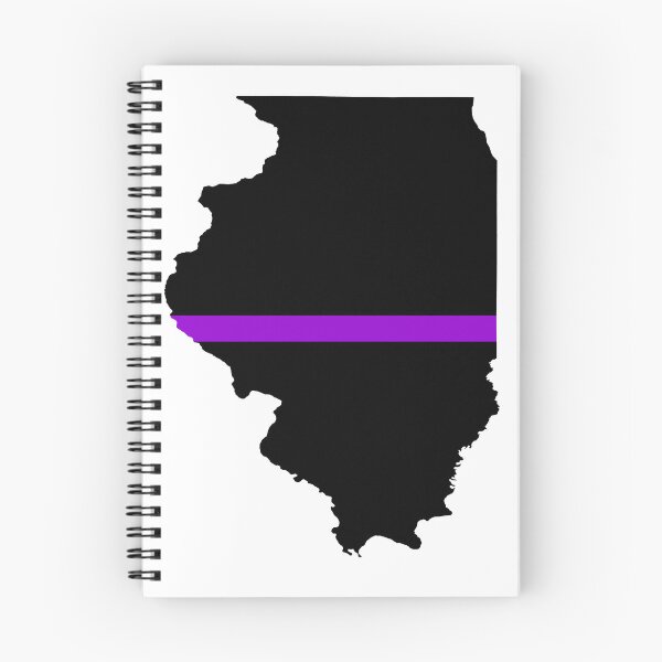 Item preview, Illinois Thin Purple Line designed and sold by PhilbonianDezin.