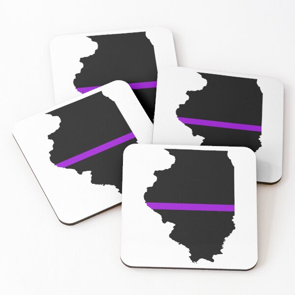 Item preview, Illinois Thin Purple Line designed and sold by PhilbonianDezin.