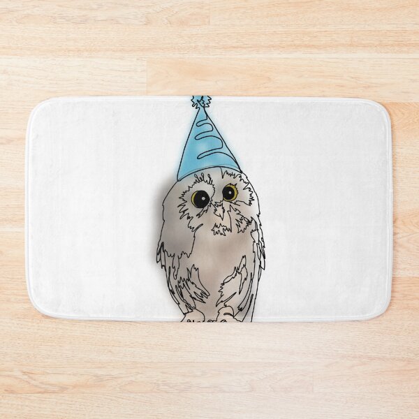 Item preview, Cute Owl in blue Party Hat – animalzinhats designed and sold by Ashley’sAnimalz.