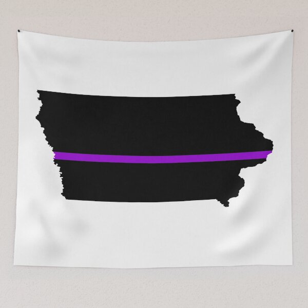 Item preview, Iowa Thin Purple Line designed and sold by PhilbonianDezin.