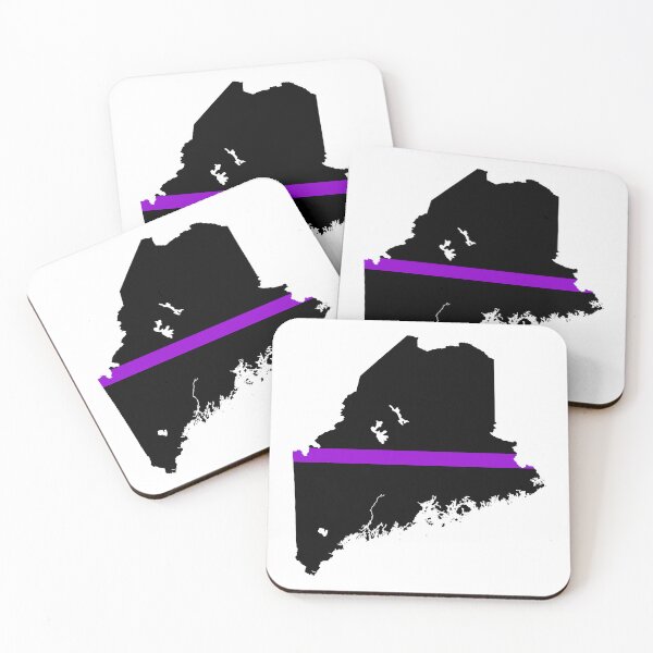 Item preview, Maine Thin Purple Line designed and sold by PhilbonianDezin.