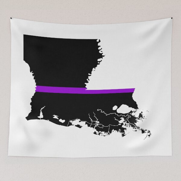 Item preview, Louisiana Thin Purple Line designed and sold by PhilbonianDezin.