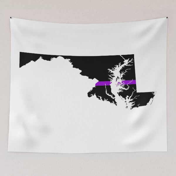Item preview, Maryland Thin Purple Line designed and sold by PhilbonianDezin.