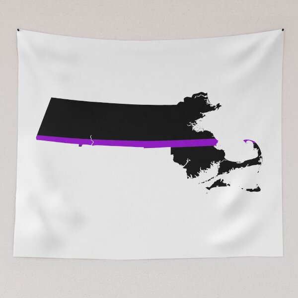 Item preview, Massachusetts Thin Purple Line designed and sold by PhilbonianDezin.