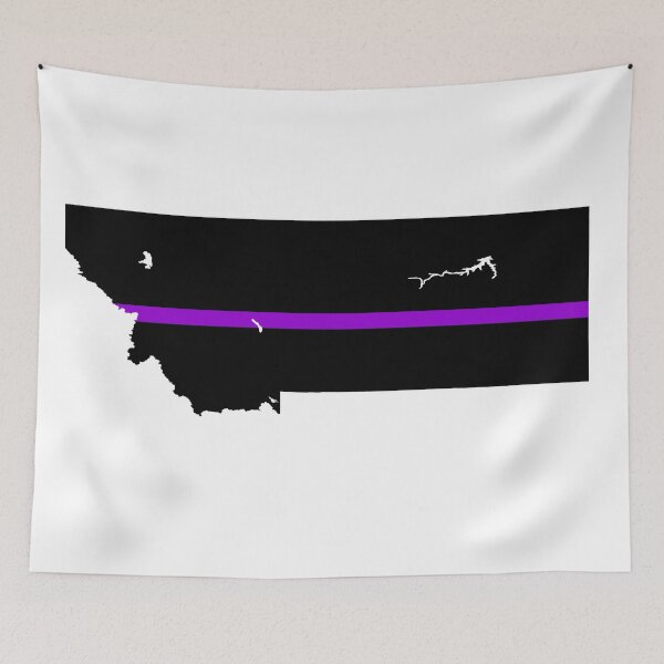 Item preview, Montana Thin Purple Line designed and sold by PhilbonianDezin.