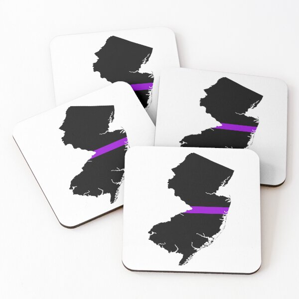 Item preview, New Jersey Thin Purple Line designed and sold by PhilbonianDezin.