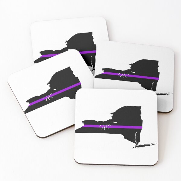 Item preview, New York State Thin Purple Line designed and sold by PhilbonianDezin.