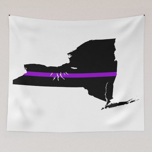 Item preview, New York State Thin Purple Line designed and sold by PhilbonianDezin.