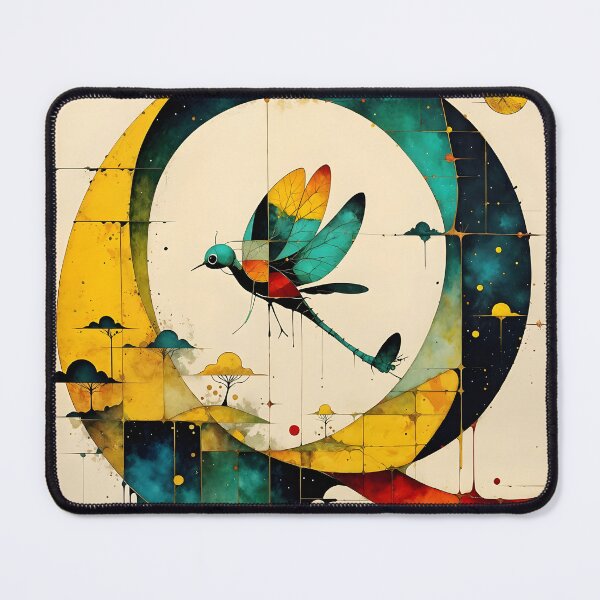 Item preview, Large Q with trees and a stylized Dragonfly designed and sold by QDStore.